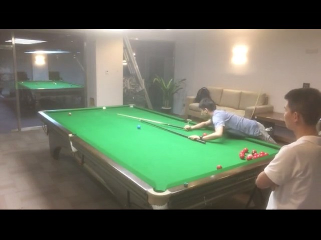 #斯诺克定彩练习#