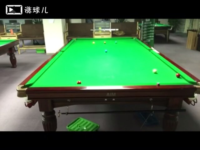 想k哪就k哪，而且是一次性完成中间没有剪辑，大家也来试试吧！#斯诺克黑球k球练习#