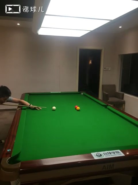 #进阶练习#业余一级题4:中袋直球左右两边角度