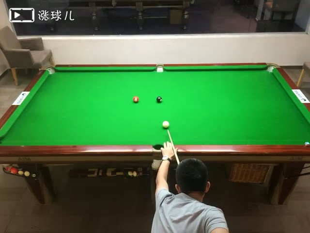 #业余一级考试#题3：中袋三颗球推杆清台