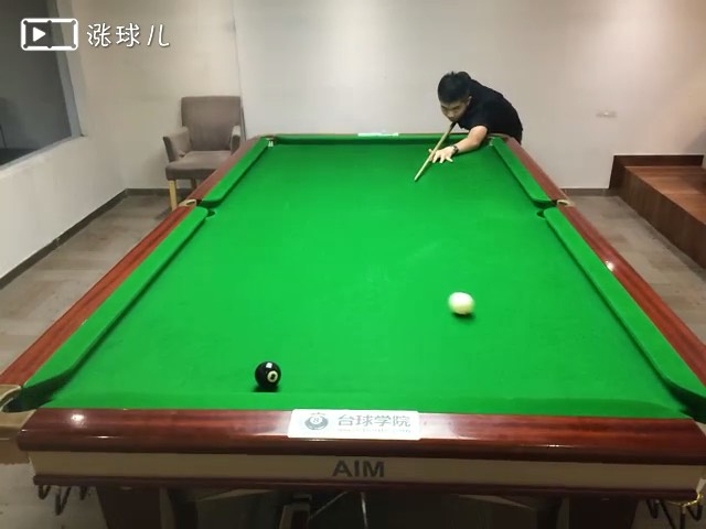 #进阶练习业余三级#题9：中远台低杆横台走位1