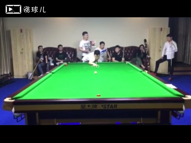 #梁文博#还有什么球儿是你打不进去的