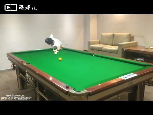 出杆直不用看也能进