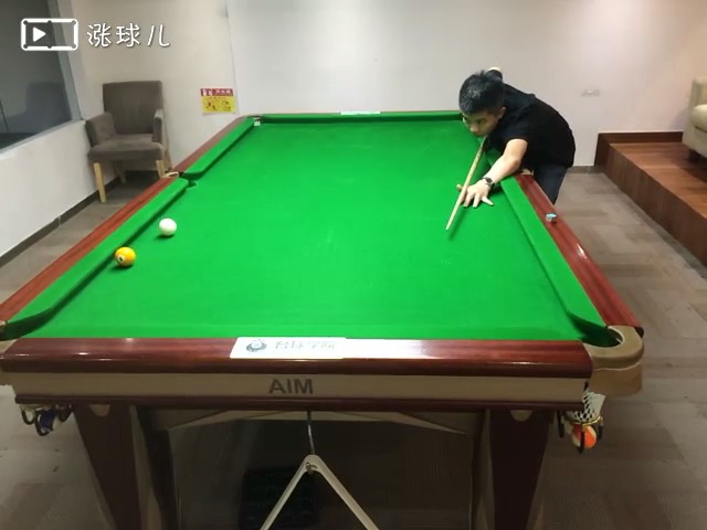 #进阶练习业余三级#题16：反角推杆反塞走位