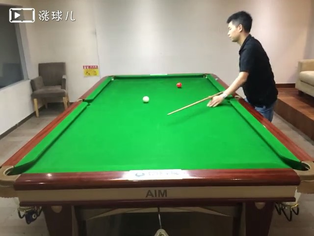 #进阶练习业余三级#题20：反角15度中低杆顺塞走位