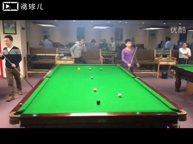 斯诺克三红球清台练习#斯诺克清台练习#