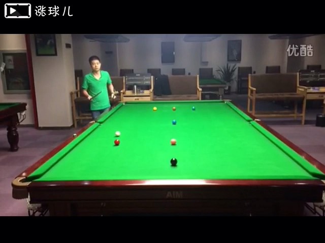斯诺克5红球清台练习#斯诺克清台练习#