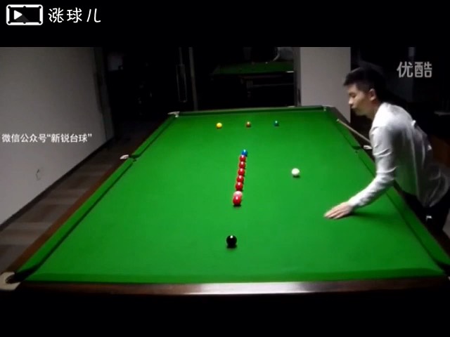 斯诺克蛇彩练习走位#斯诺克练习#
