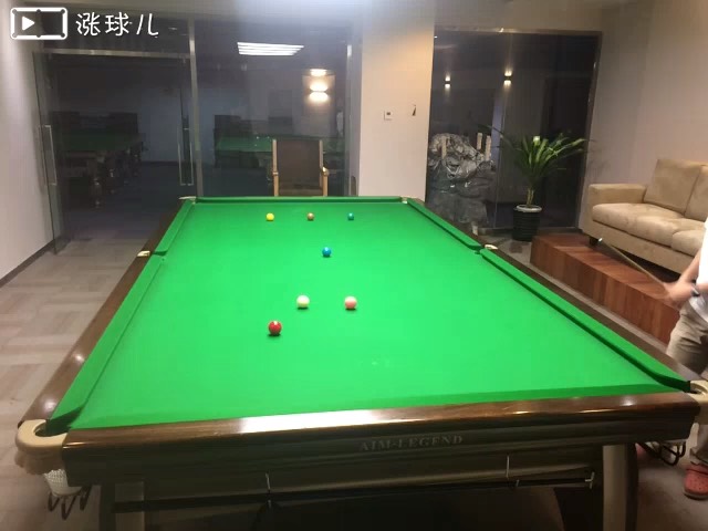 黑球叫红球线路3:高杆右塞两库叫底袋#斯诺克走位线路#
