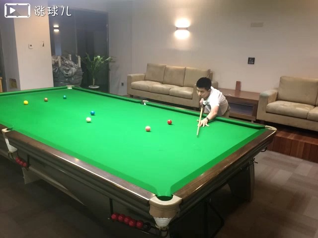 黑球叫红球线路4:中高杆斯登两库叫位#斯诺克走位线路#