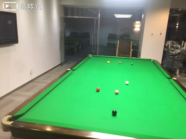 蓝球叫红球线路1:中低杆右塞两库#斯诺克走位线路#