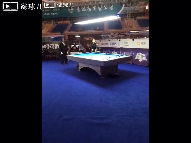 陈思明开球瞬间#中国台球超级联赛香格里拉站#