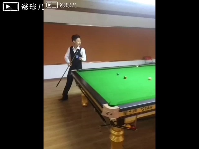 吕昊天练球