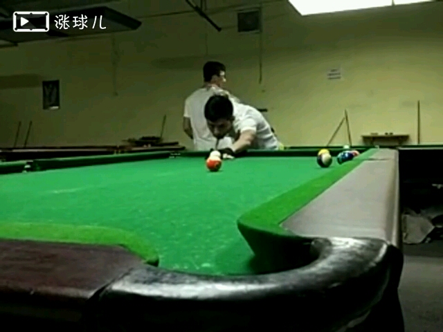 盲打直线球