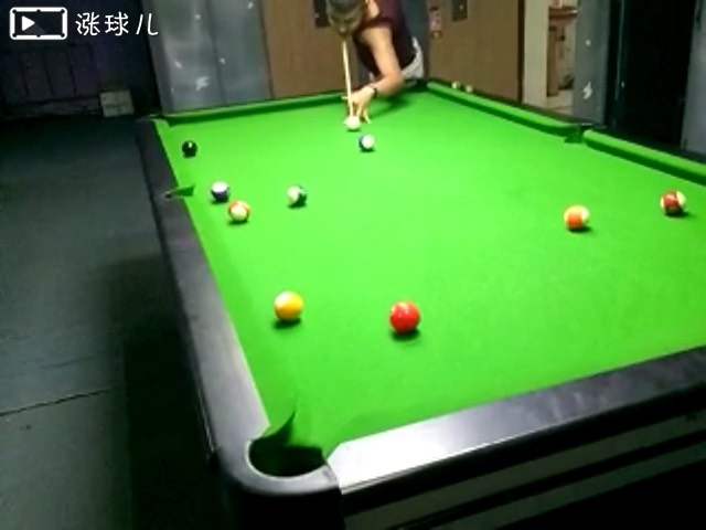 以前跳球，