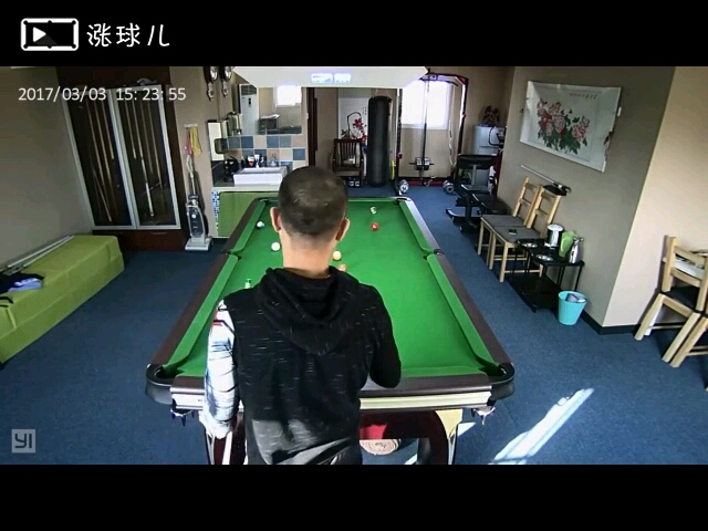 新买了根波茨杆，原装皮头还是歪的，回头再换，先试试手。