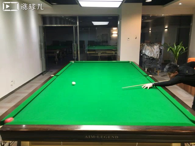 #斯诺克二级练习#题6:围粉球练习6