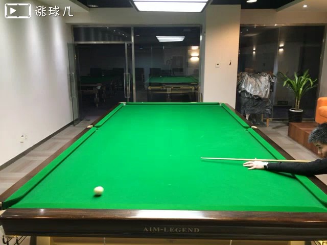 #斯诺克二级练习#题9:围粉球练习9