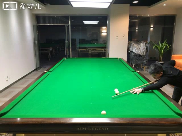 #斯诺克二级练习#题13:围黑球练习1