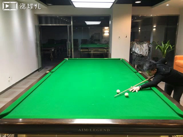 #斯诺克二级练习#题14:围黑球练习2