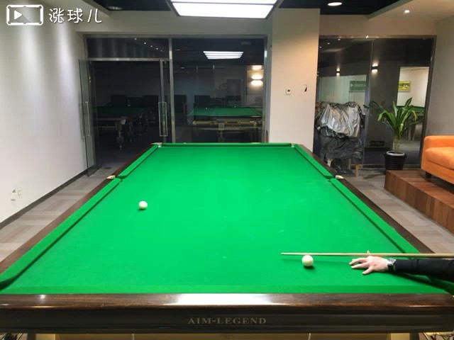 #斯诺克二级练习#题18:围黑球练习5