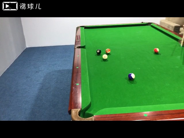 #一分钟走位教学#中低杆右塞两库k球